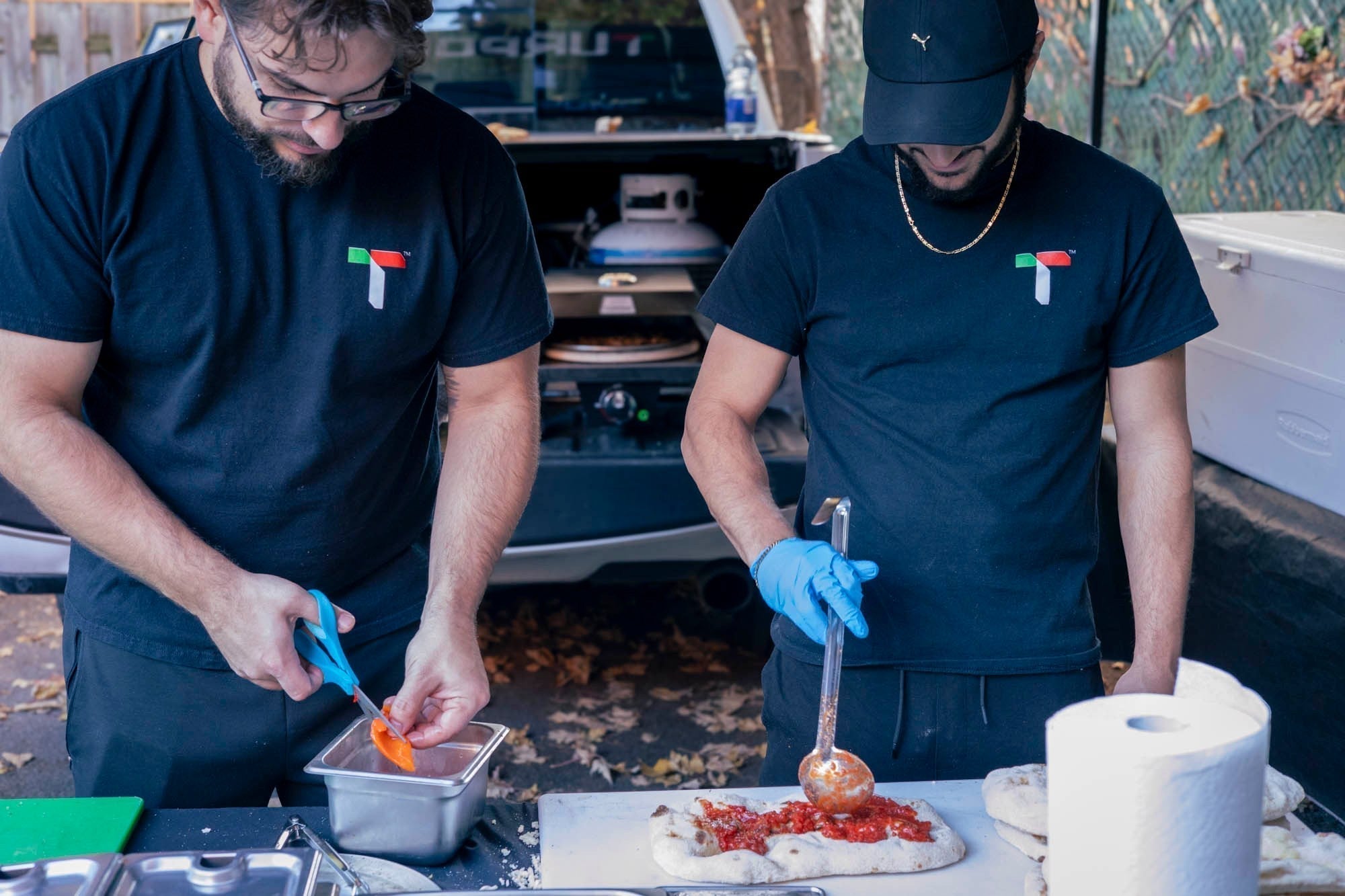 Turpone Pinsas at Pizza Fest Mtl