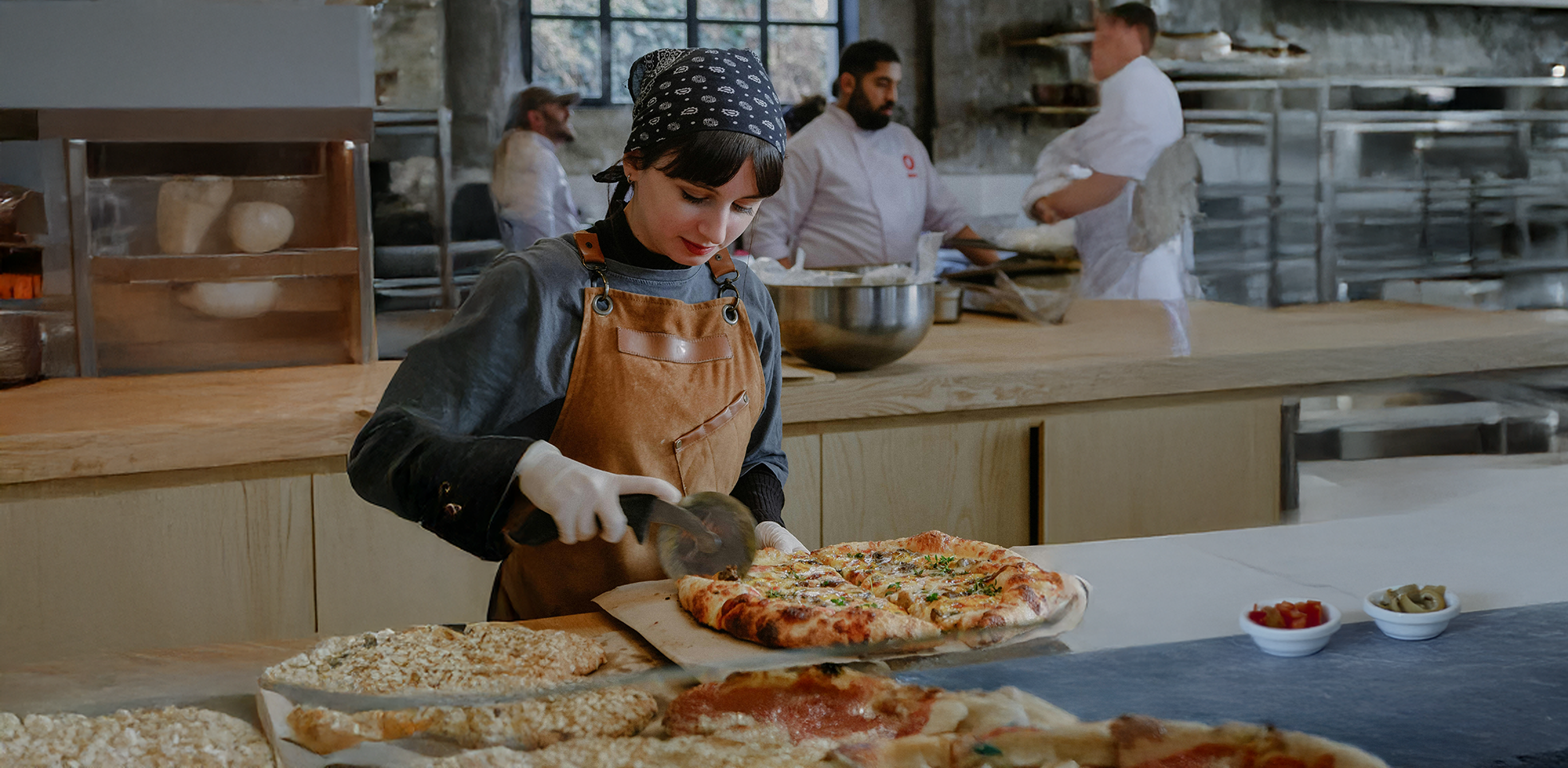 March is Women's Pizza Month